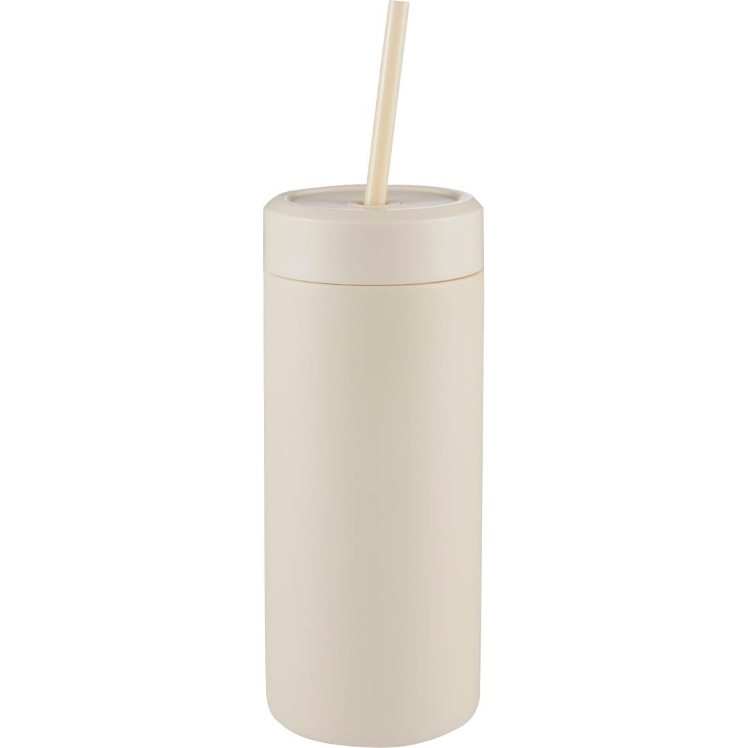 Sol tonal straw tumbler 20oz Grey miniatura 9