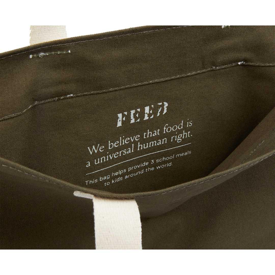 Feed organic cotton convention tote Black miniatura 27