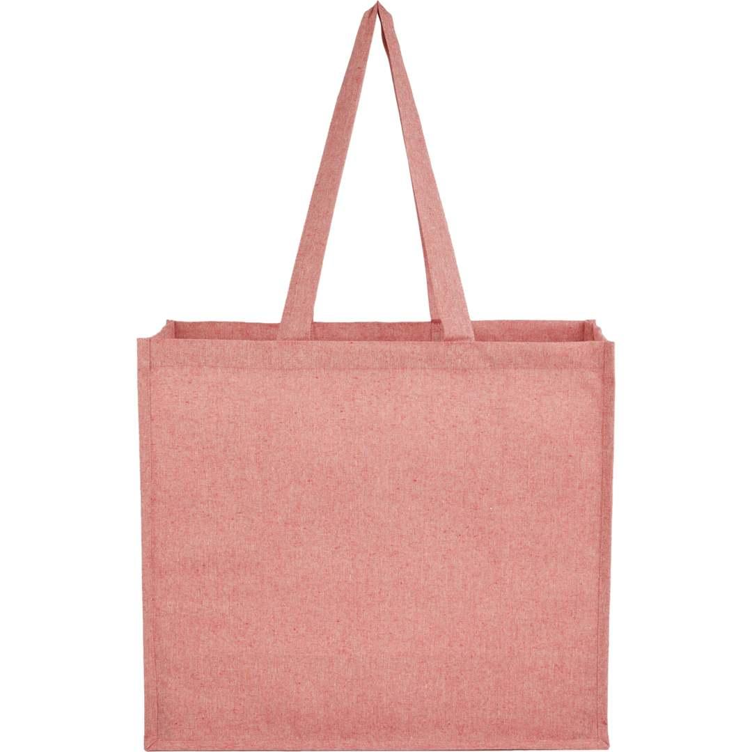 4Oz recycled cotton shopper tote with laminated Grey miniatura 15