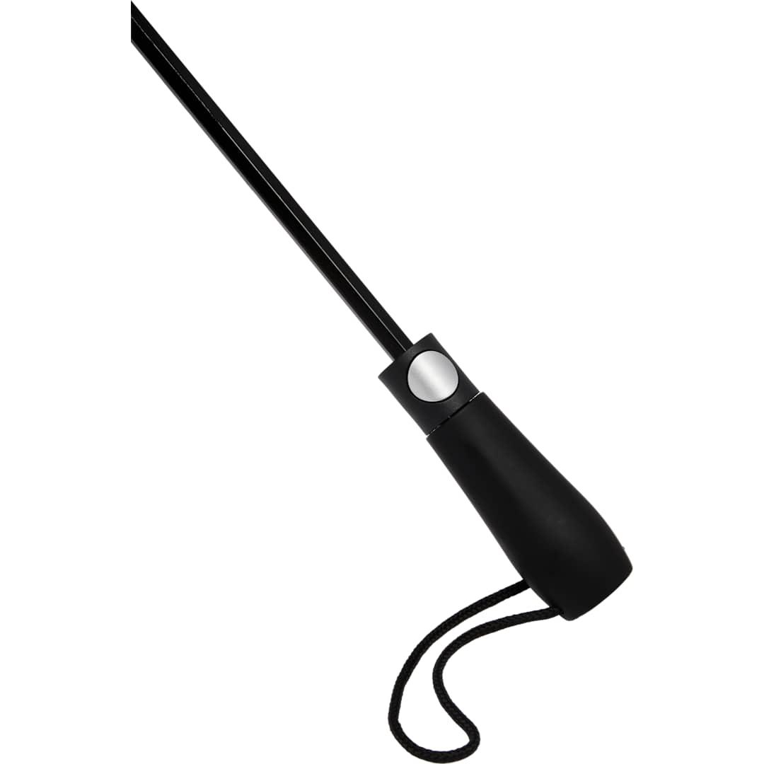 58 Recycled folding golf umbrella Black miniatura 11
