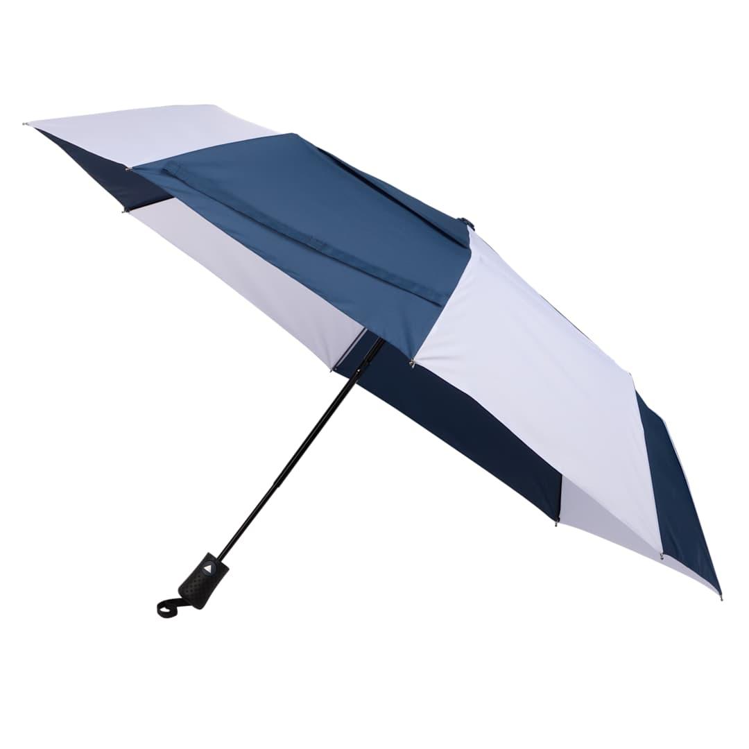 46 Recycled auto open umbrella Black miniatura 49