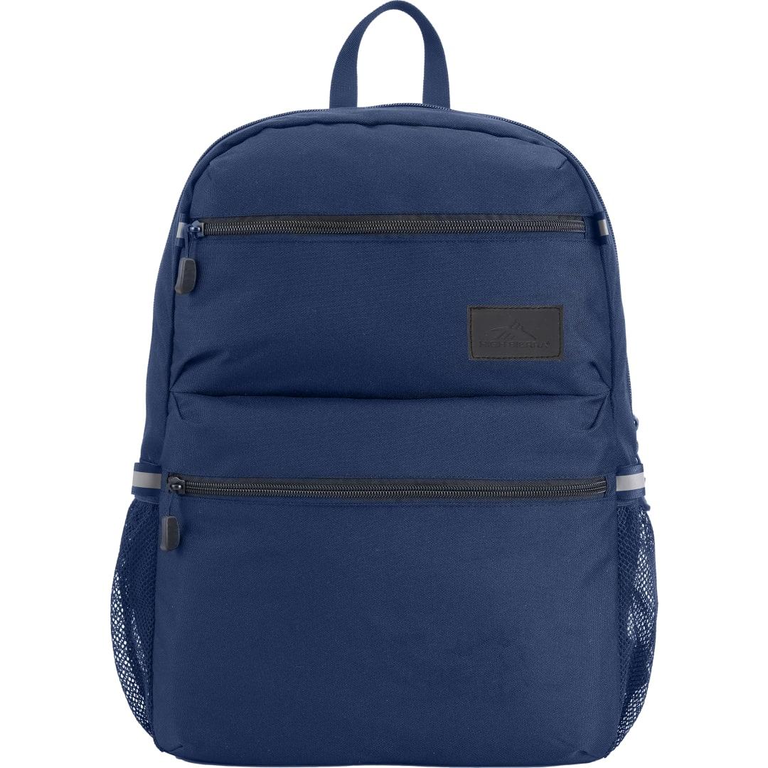 High sierra recycled inhabit 15 laptop backpack Navy Blue miniatura 11