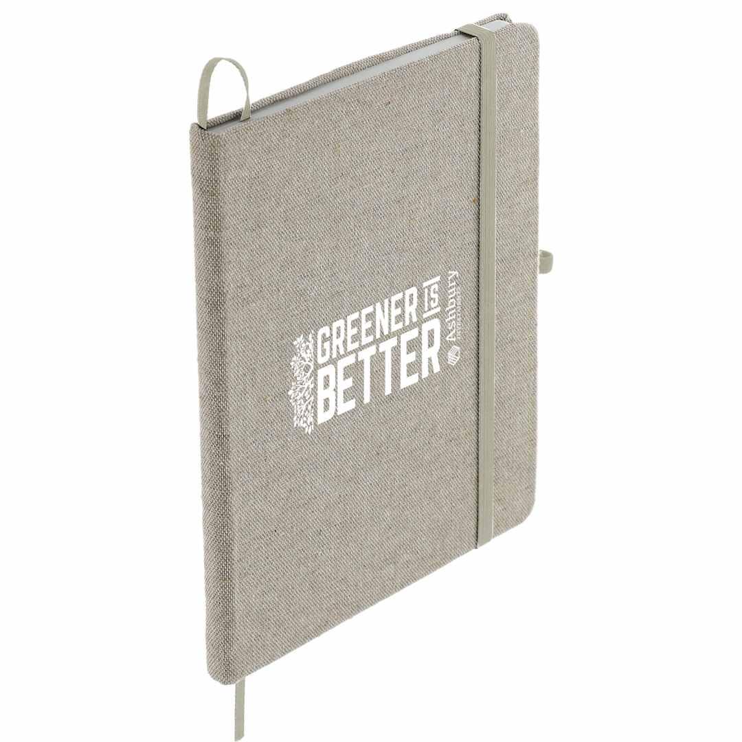 Fsc® mix 5 x 7 recycled cotton bound notebook Natural miniatura 14