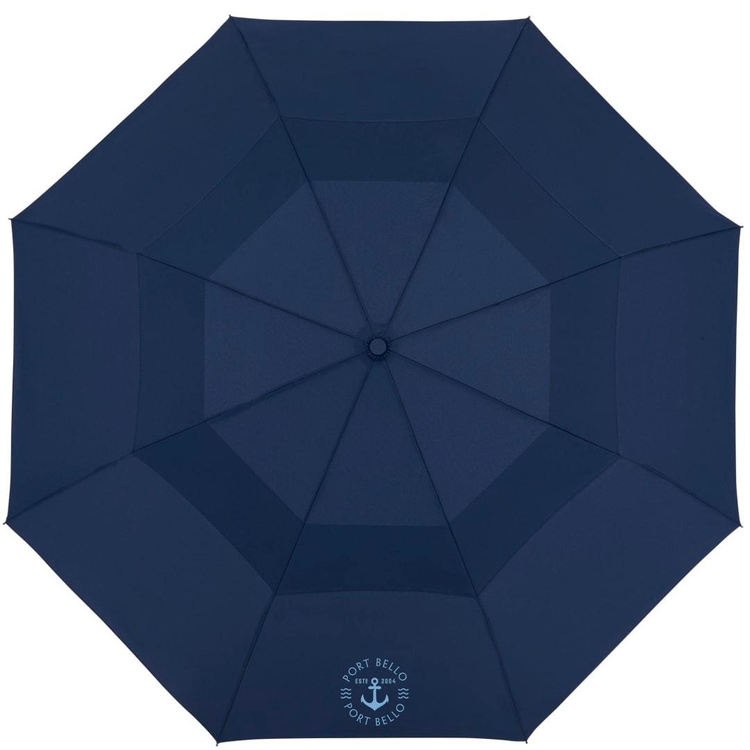 46 Recycled auto open umbrella Black miniatura 43
