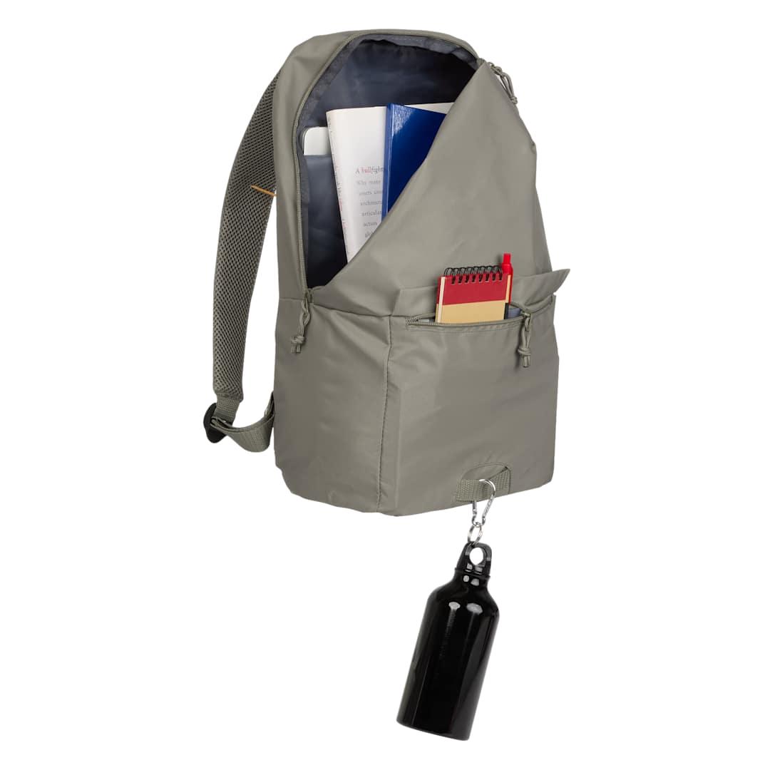 Greenway recycled 15 laptop backpack Dark Green miniatura 11