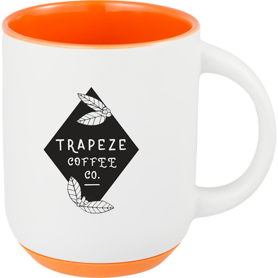 Isaac ceramic mug w/ rubber bottom 14oz White thumbnail 28