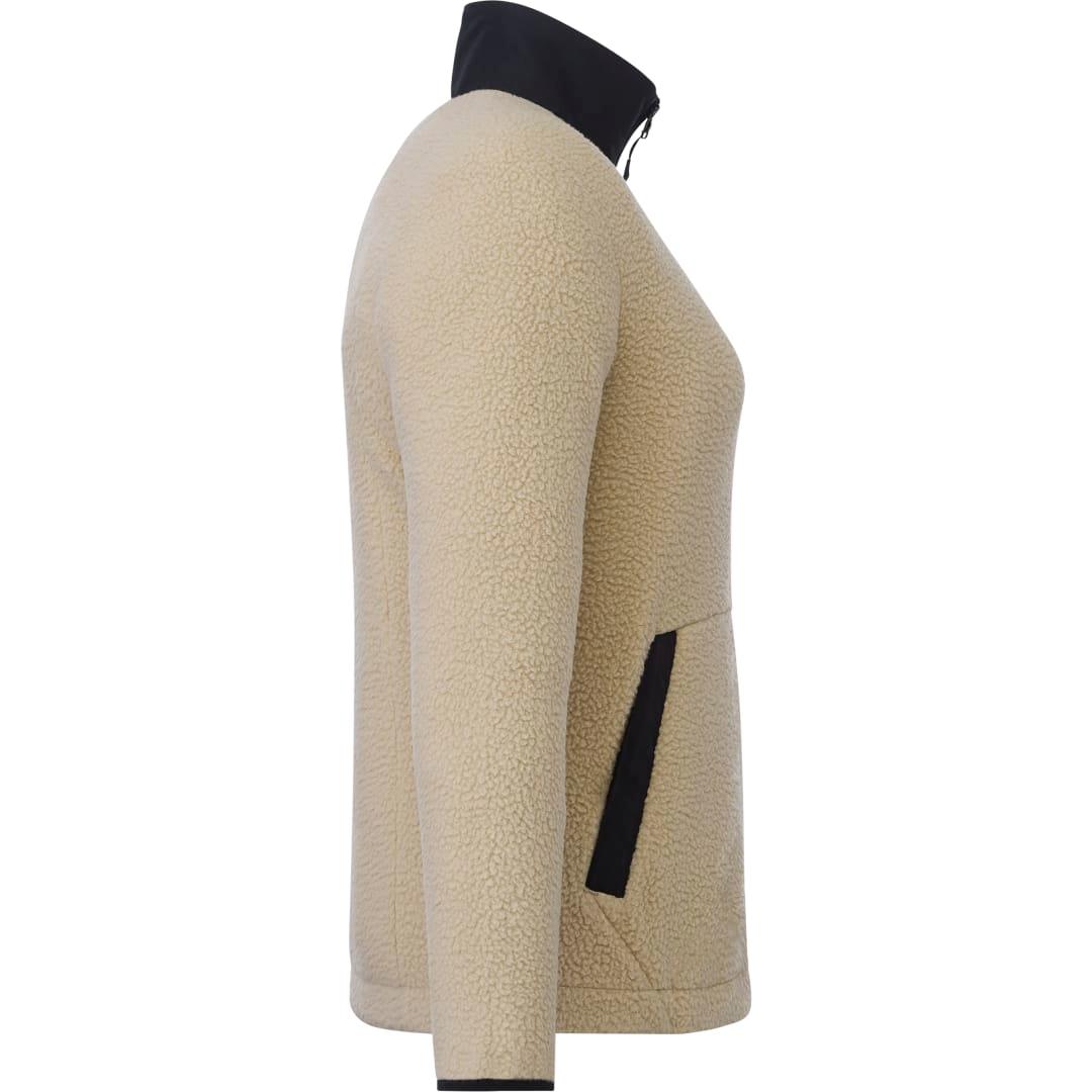 Womens kahuzi eco full zip sherpa Khaki miniatura 10