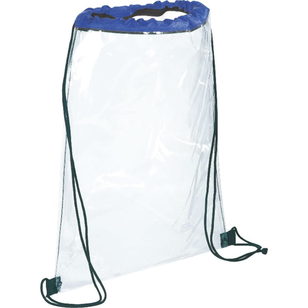 Rally clear drawstring bag Navy Blue miniatura 10