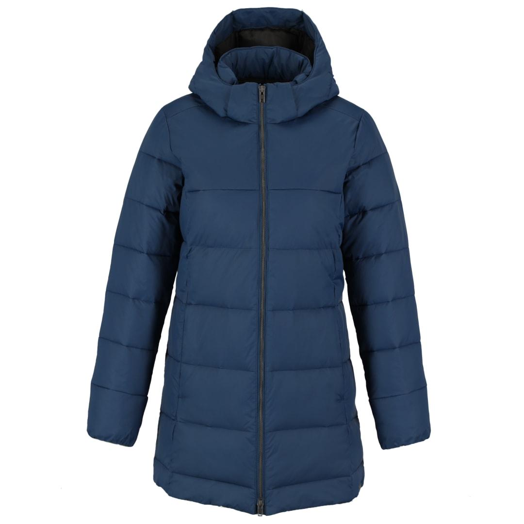 Geneva eco long packable insulated jacket-womens Blue miniatura 4