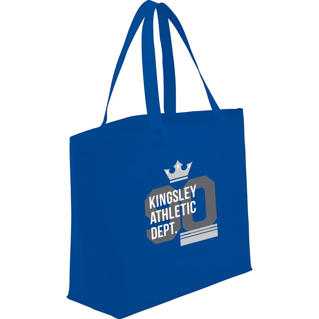 Big boy non-woven shopper tote Royal miniatura 19