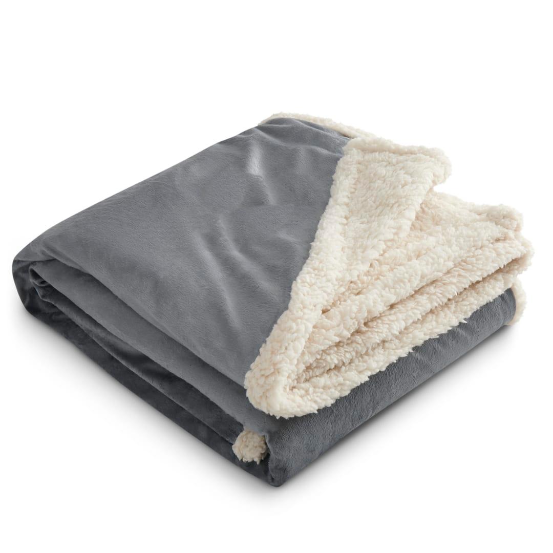 Field & co.® cambridge oversized sherpa blanket Beige miniatura 7