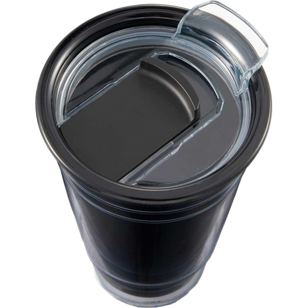 Mipsy recycled double wall tumbler 16oz Black miniatura 7