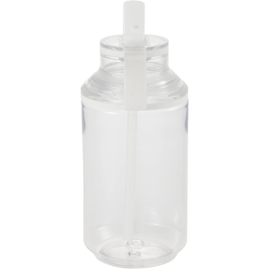 Zach recycled rpet sports bottle w/ straw 22oz Clear thumbnail 9
