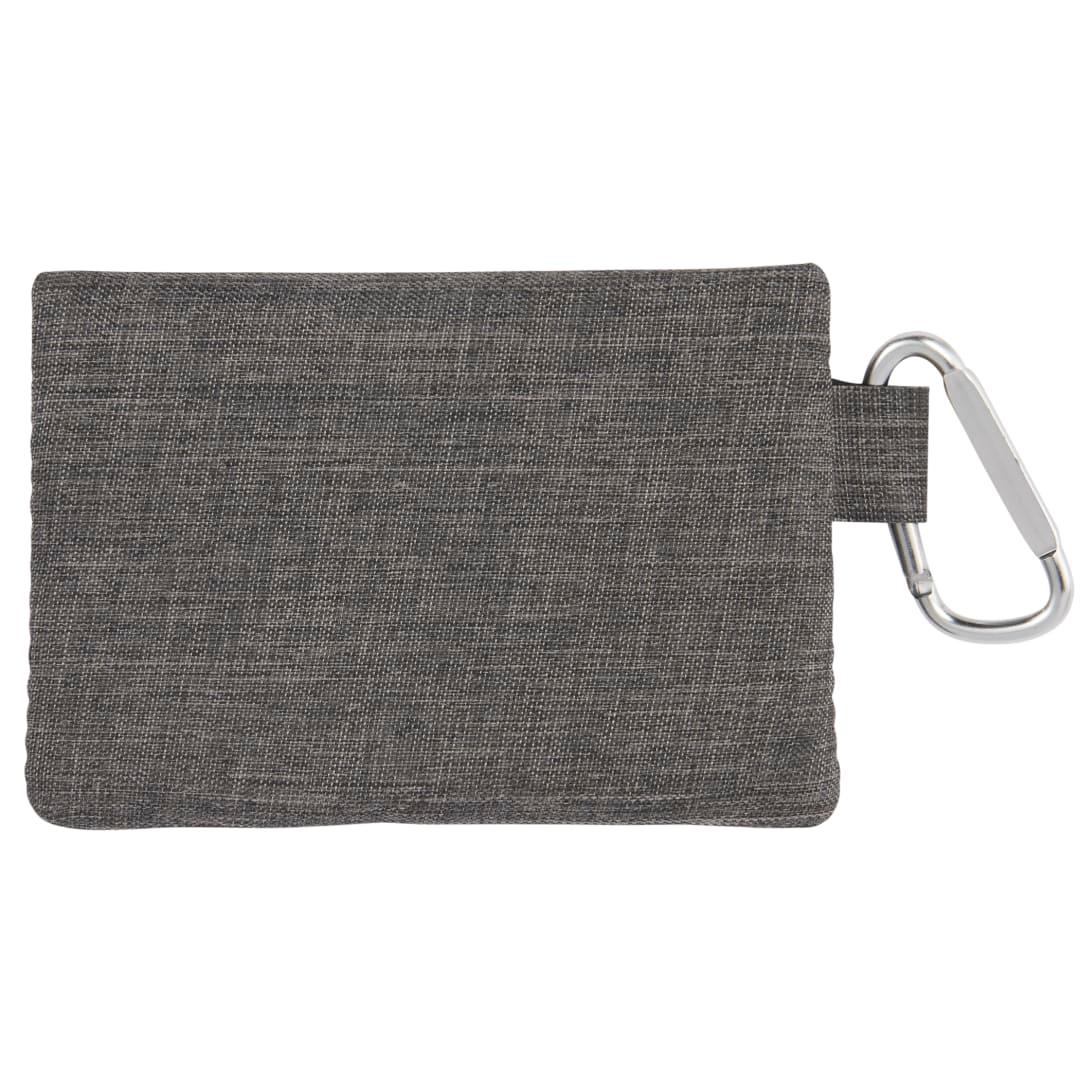 Zippered 20-piece first aid pouch Black miniatura 7