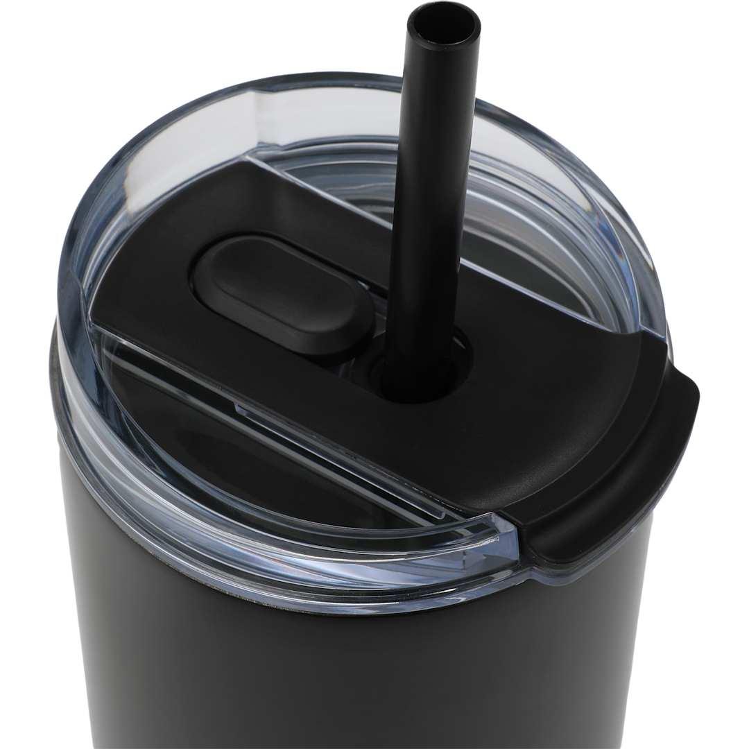 Auxo 24oz double wall vacuum insulated tumbler Bay Blue front