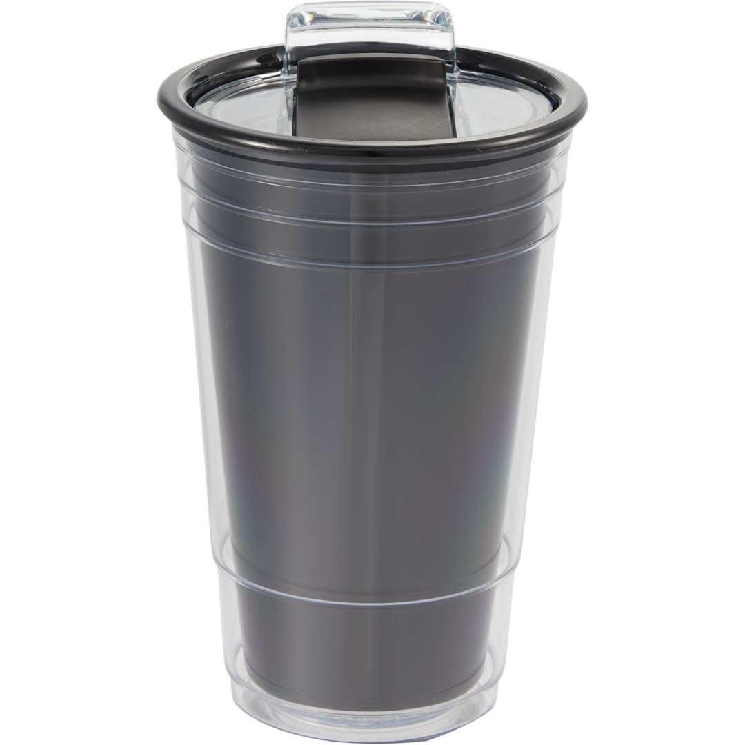 Mipsy recycled double wall tumbler 16oz Black miniatura 9