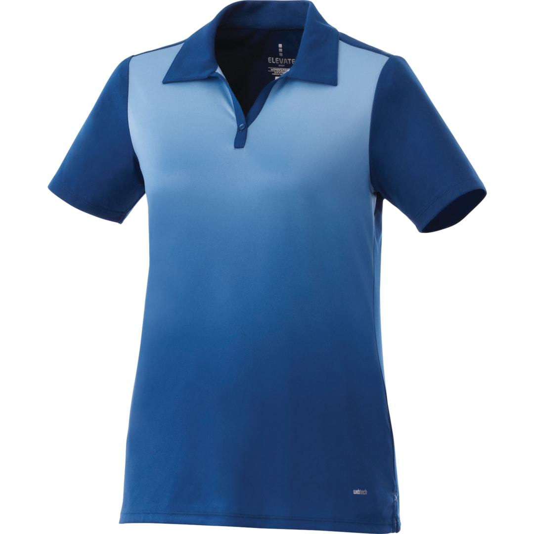 Womens next short sleeve polo Blue miniatura 6