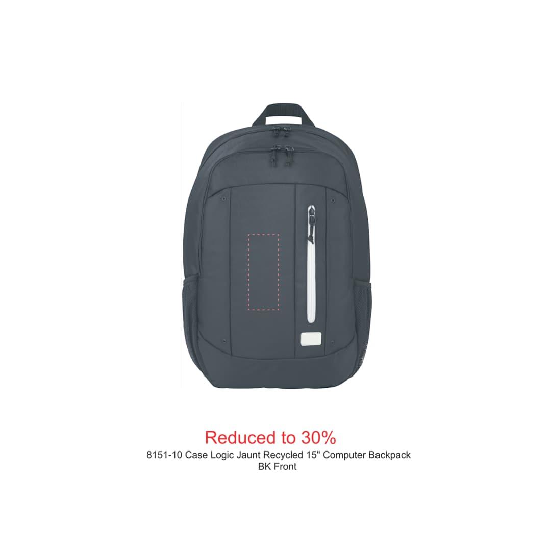 Case logic jaunt recycled 15 computer backpack Black miniatura 11