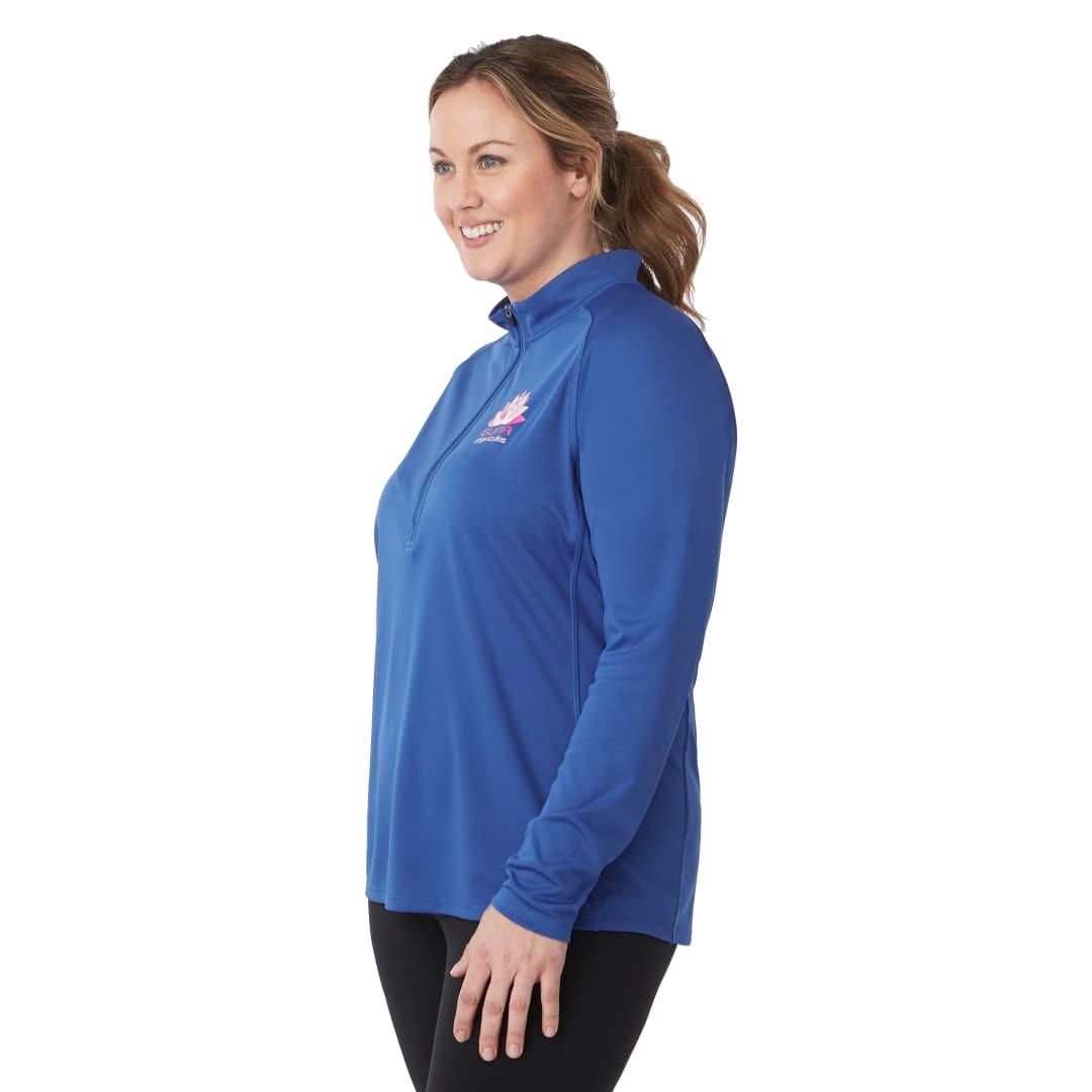 Evans eco knit half zip - womens Royal miniatura 7