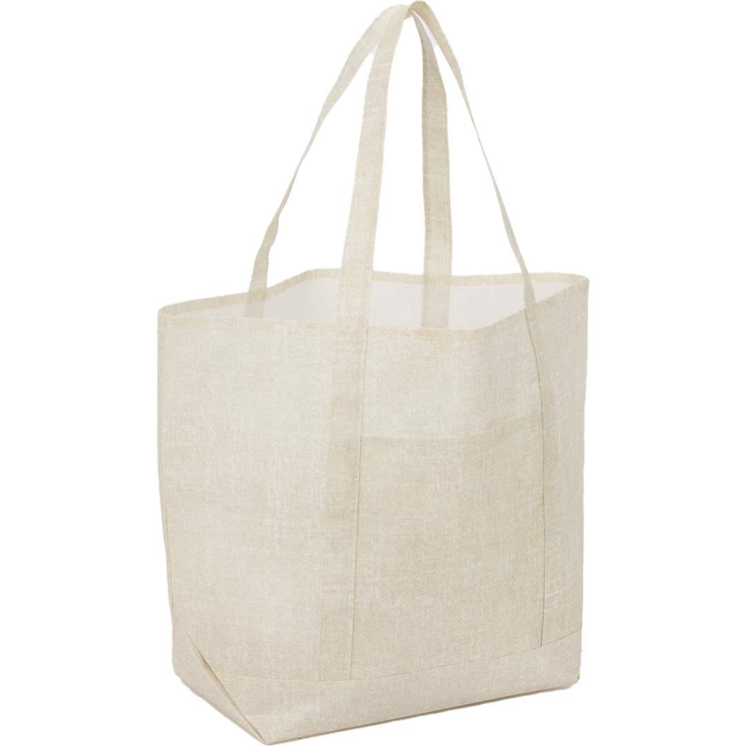 Recycled beacon non-woven all purpose tote Grey miniatura 11