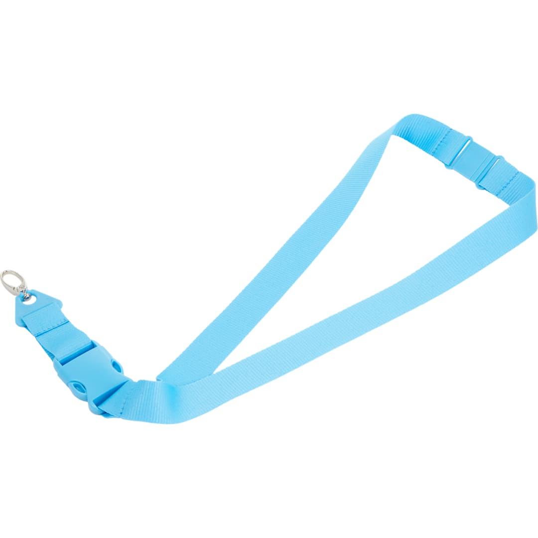 Monochrome hang in there lanyard Blue miniatura 3