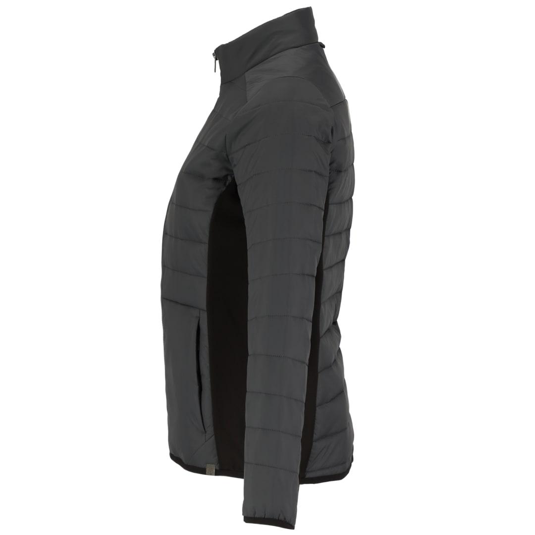 Geneva eco hybrid insulated jacket-womens Grey front