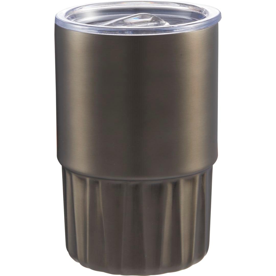 Elite geometry recycled stainless tumbler 16oz White miniatura 6
