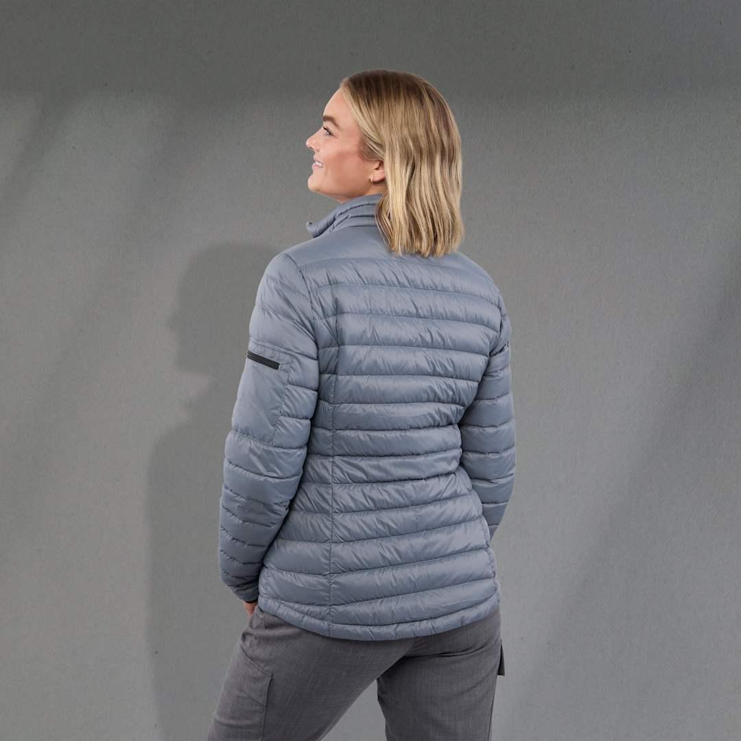 Womens whistler light down jacket Black miniatura 12