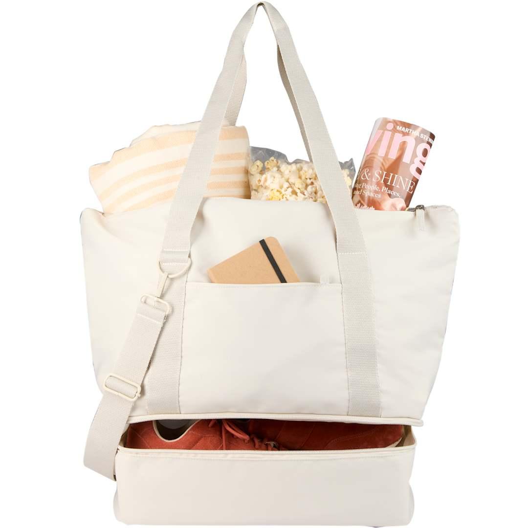 Daybreak recycled travel tote Black miniatura 12