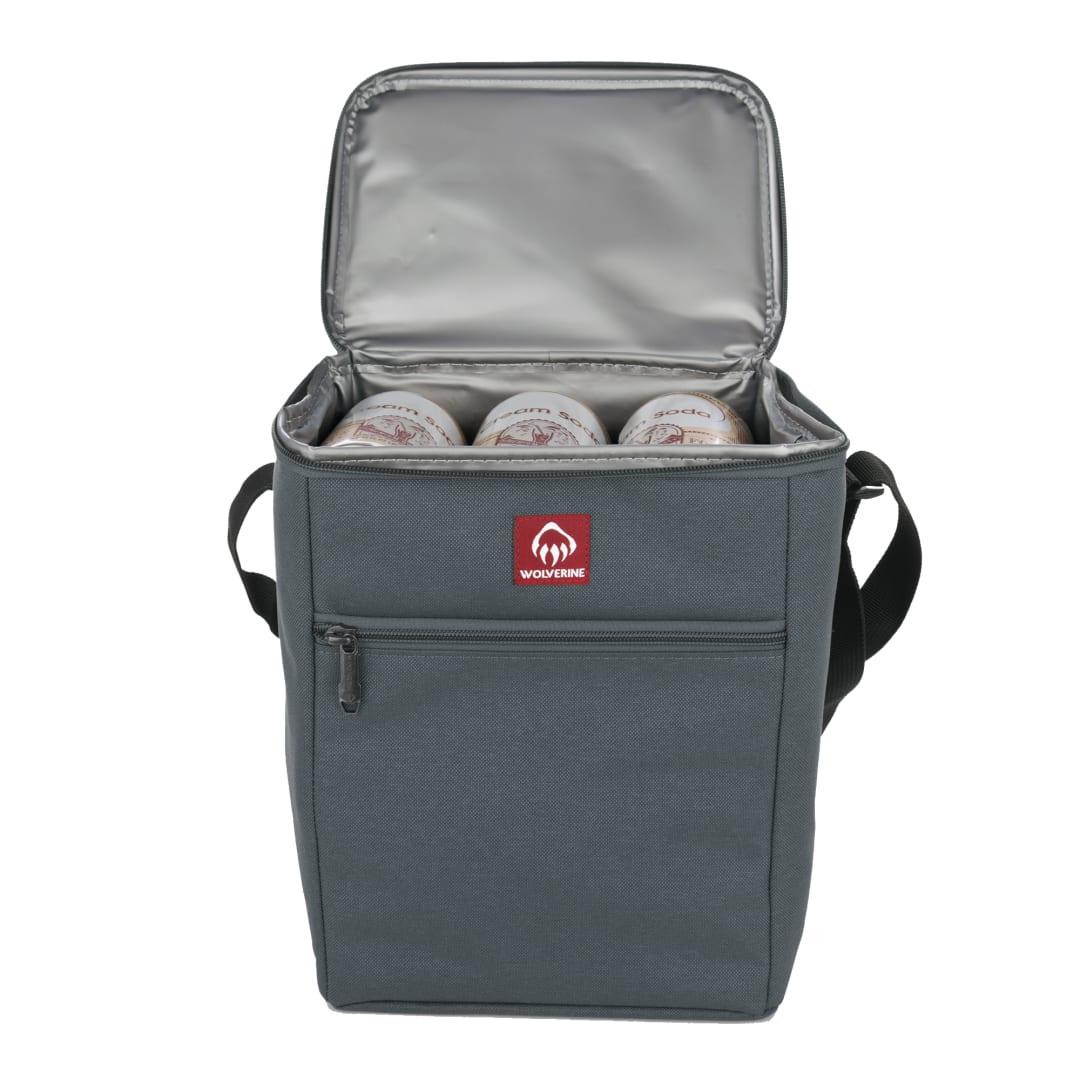 Wolverine vertical 12 can cooler Black miniatura 23