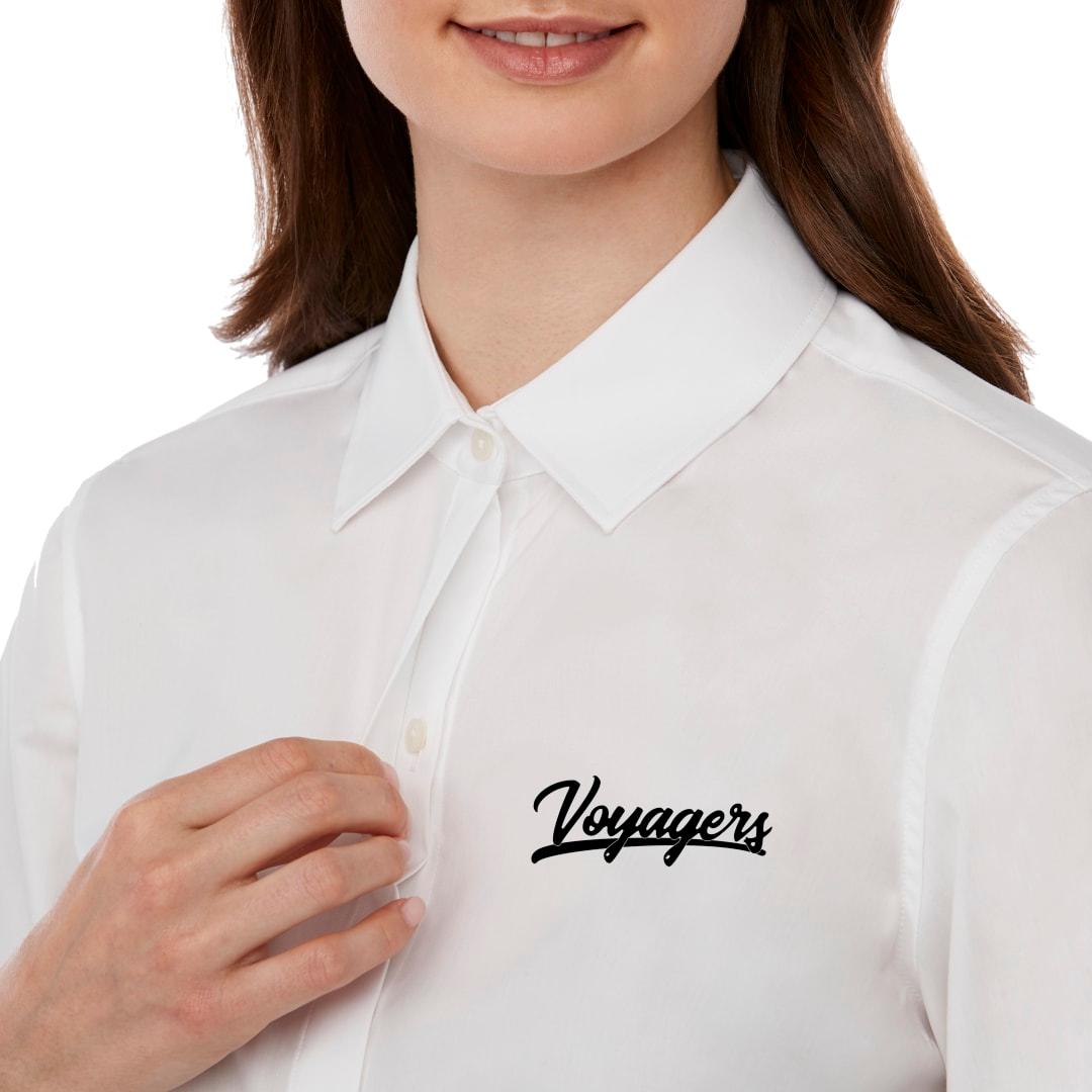 Untuckit tracey long sleeve shirt - womens White miniatura 14