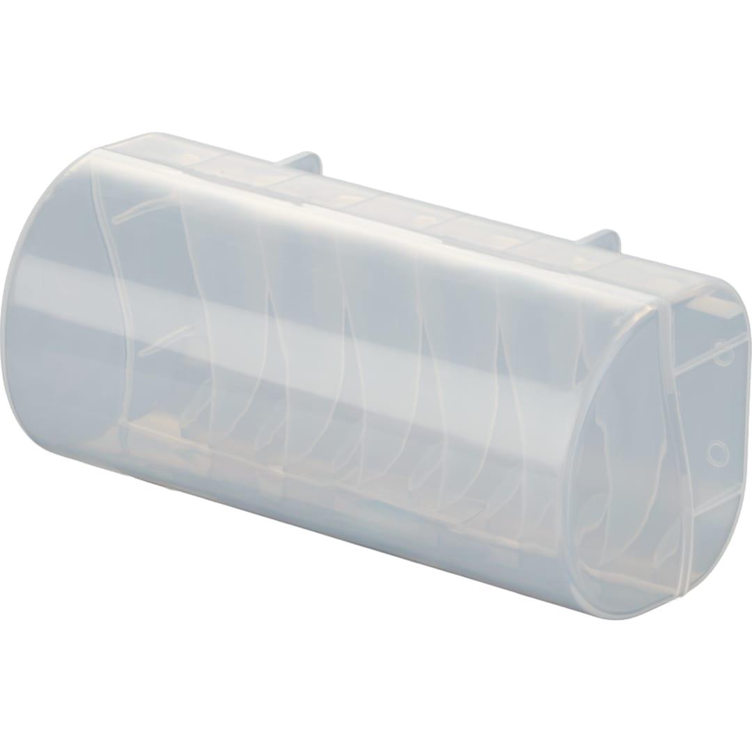 7 Day recycled travel pill organizer Black miniatura 12