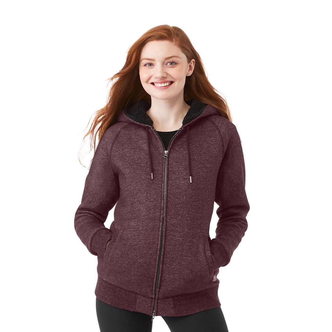 Womens copperbay roots73 fz hoody Dark Gray miniatura 5