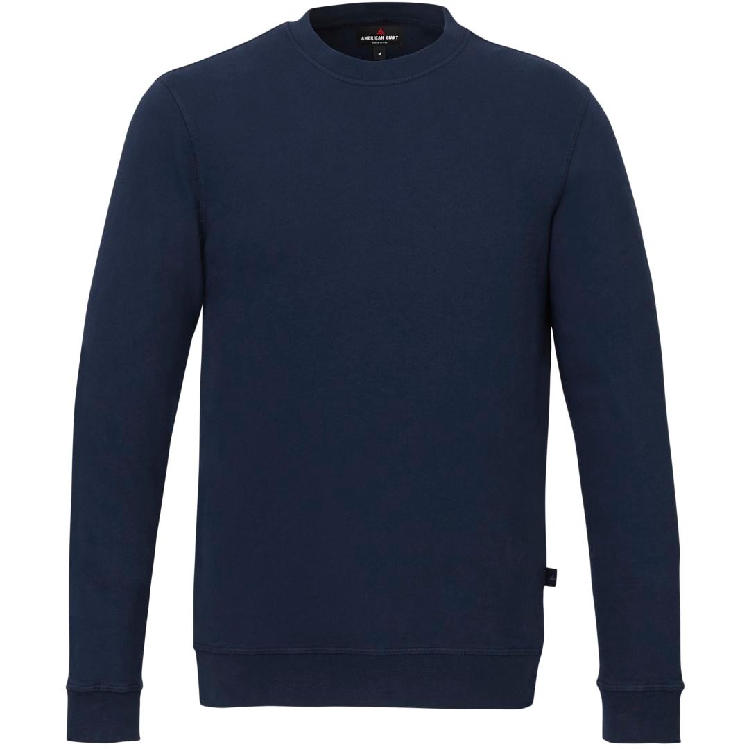 American giant everyday crew sweatshirt - mens Blue miniatura 3
