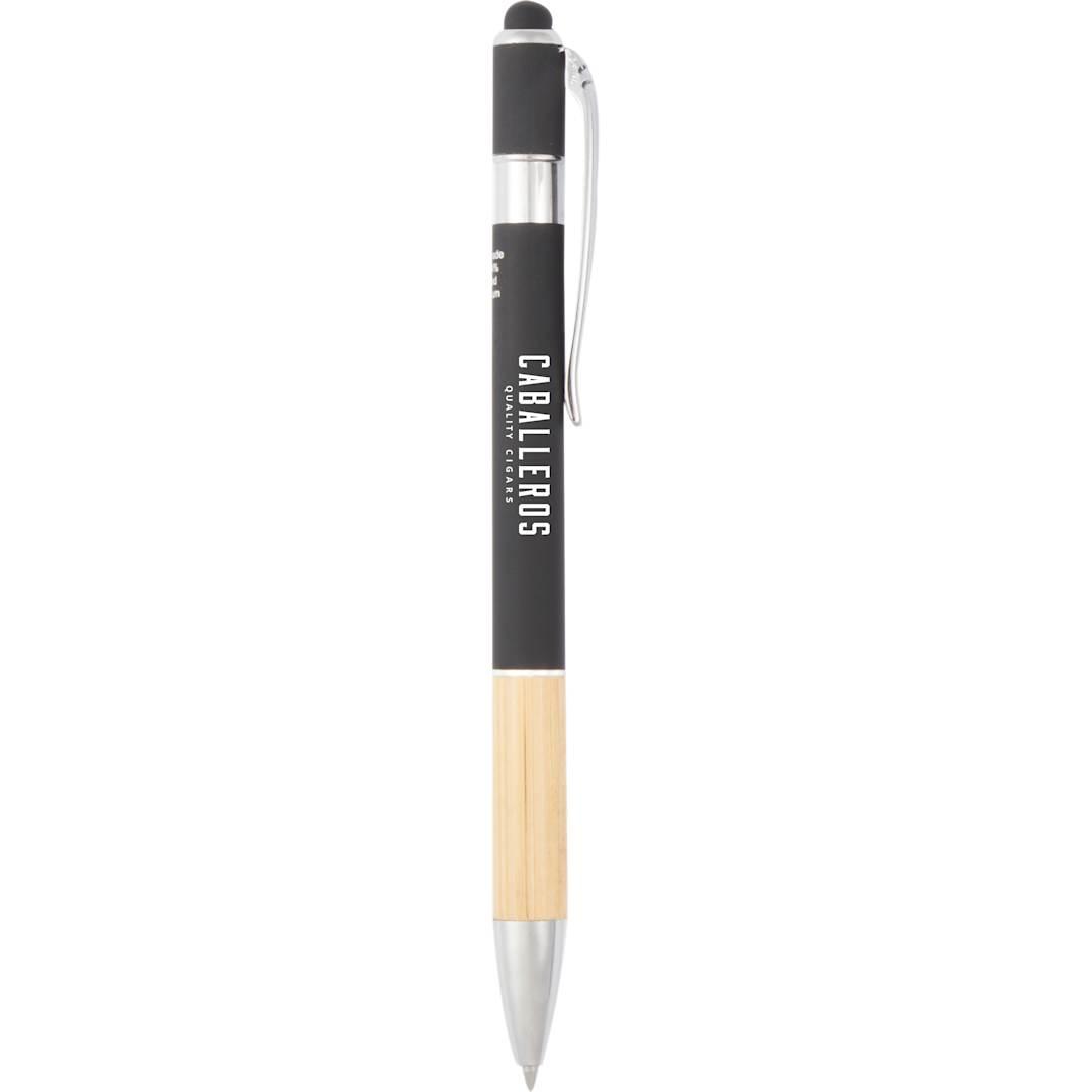 Bamboo ral soft touch ballpoint stylus Black miniatura 3