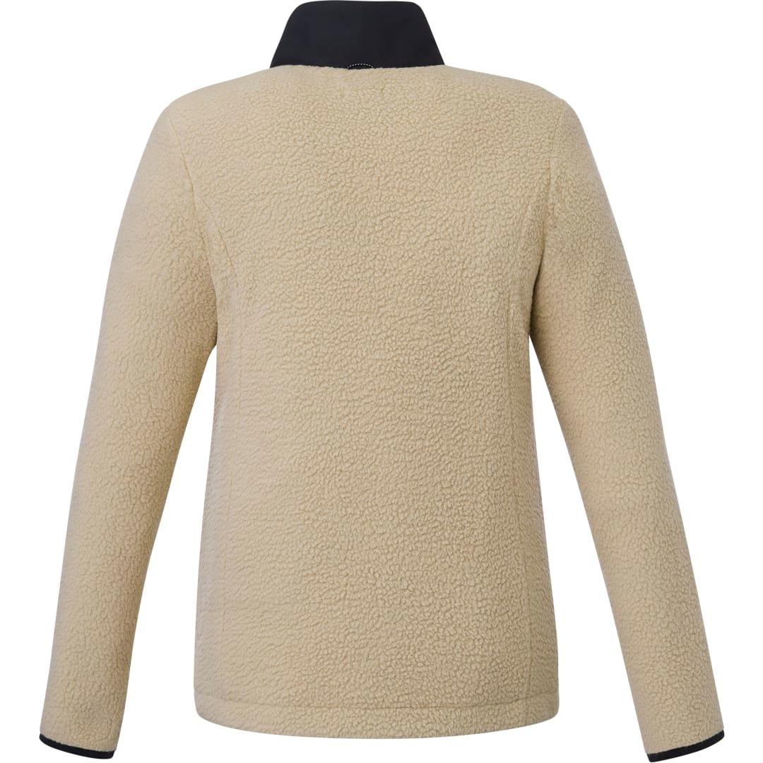 Womens kahuzi eco full zip sherpa Khaki miniatura 4
