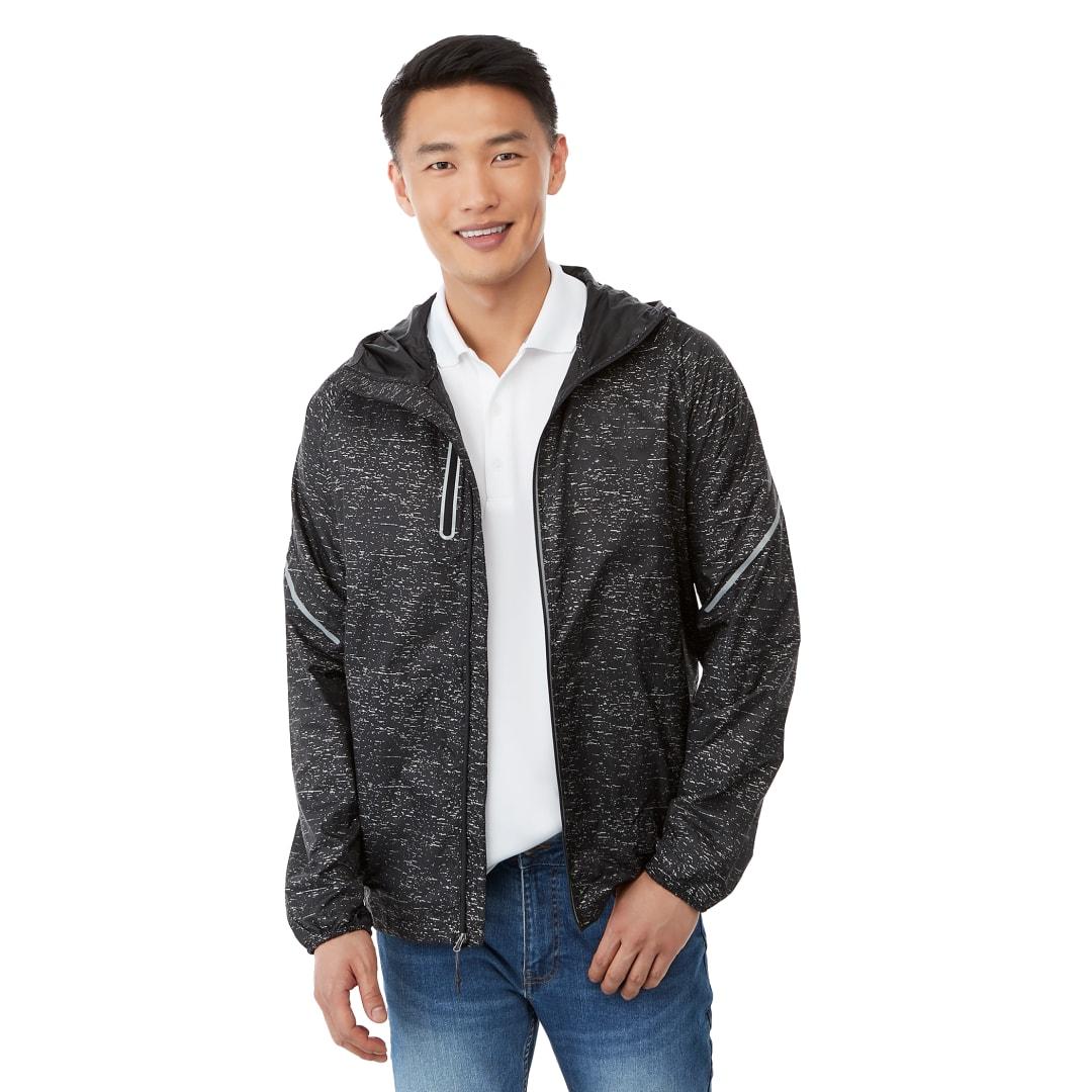 Mens signal packable jacket Blue miniatura 11