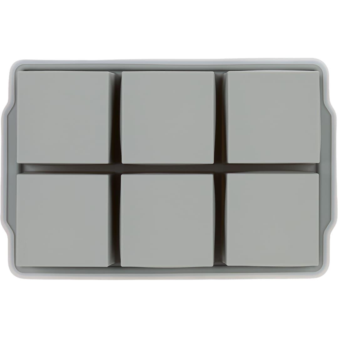 Silicone ice cube tray w/ lid Black miniatura 12