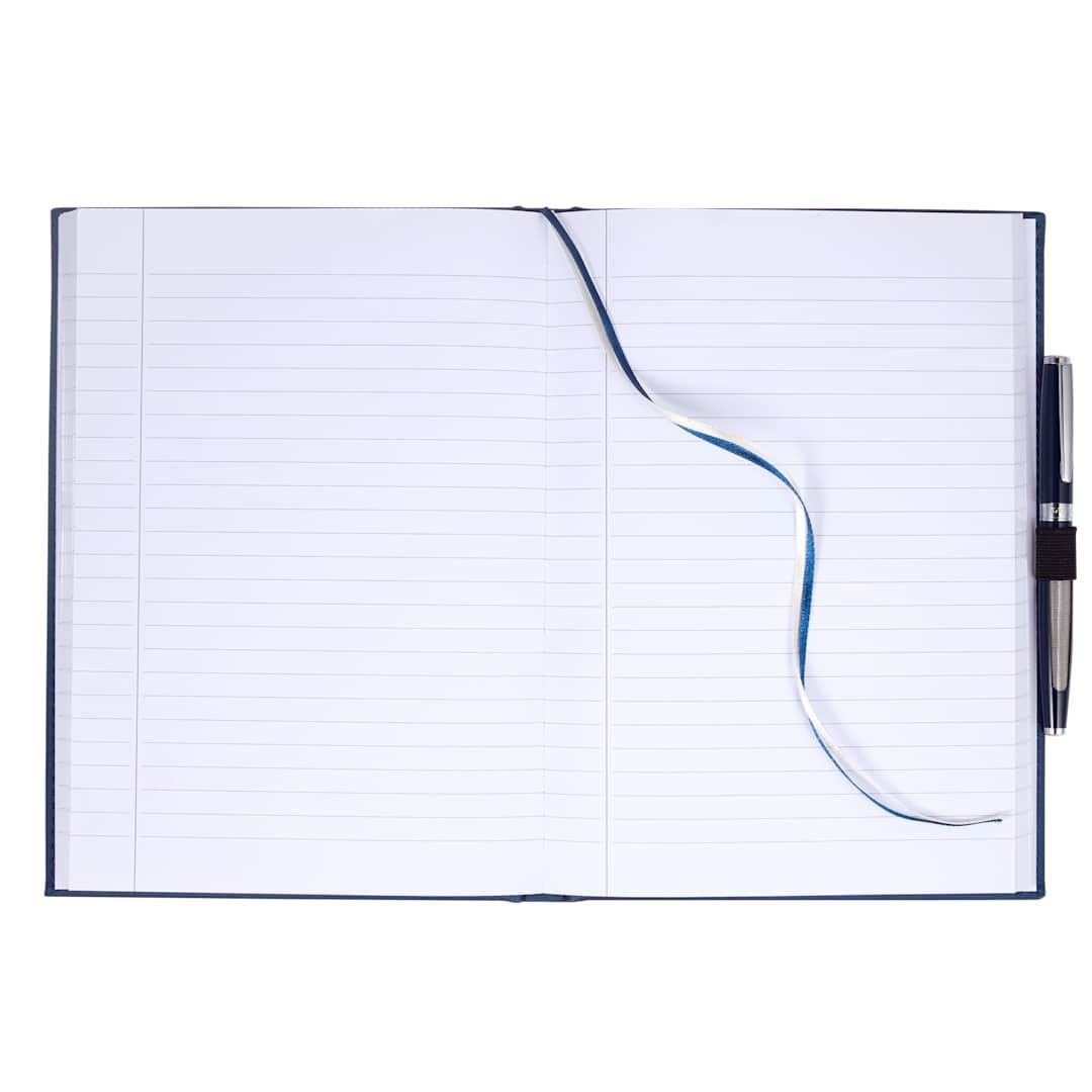 Fsc® mix 7 x 10 vicenza large bound journal Black miniatura 9