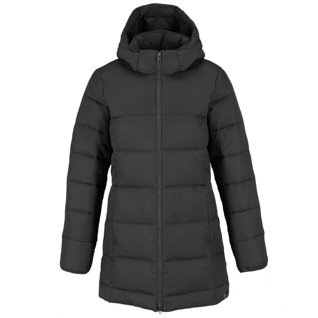 Geneva eco long packable insulated jacket-womens Blue front