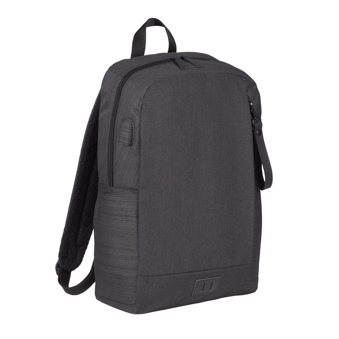 Nbn whitby slim 15 computer backpack w/ usb port Navy Blue miniatura 5