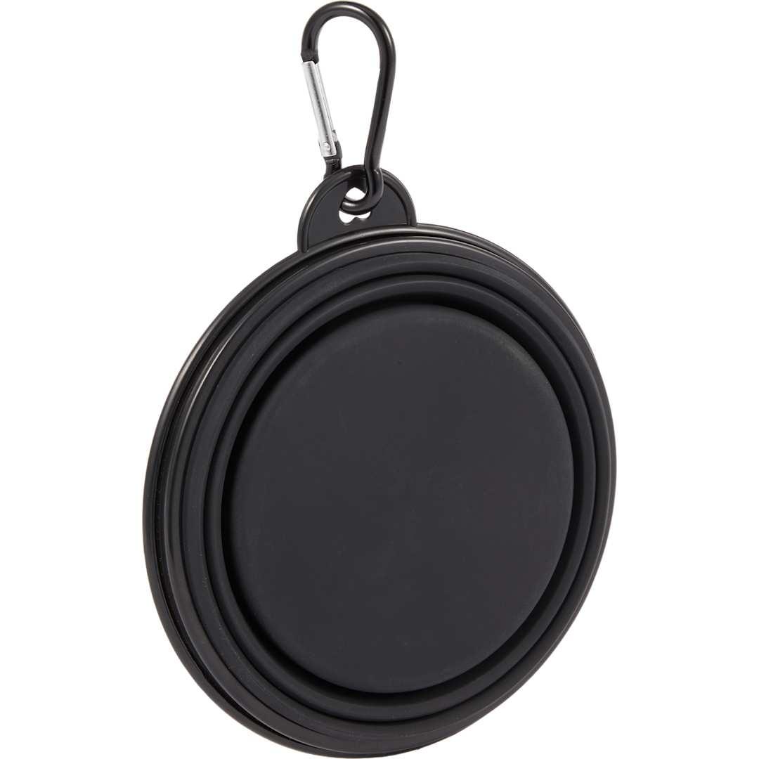Collapsible slow feeder bowl Black thumbnail 3