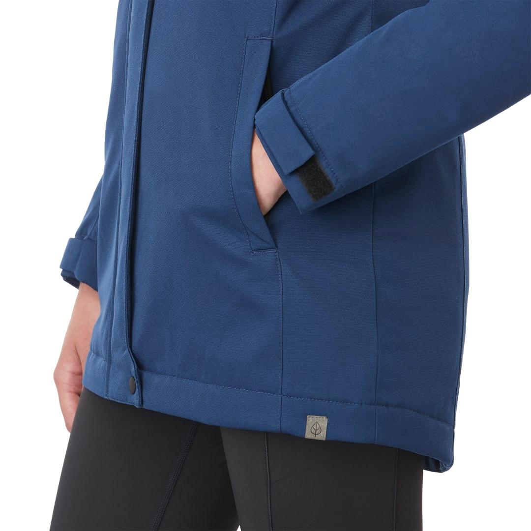 Lena eco insulated jacket - womens Grey front