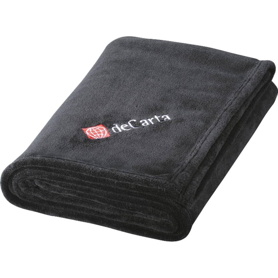 Micro coral plush blanket Grey miniatura 4
