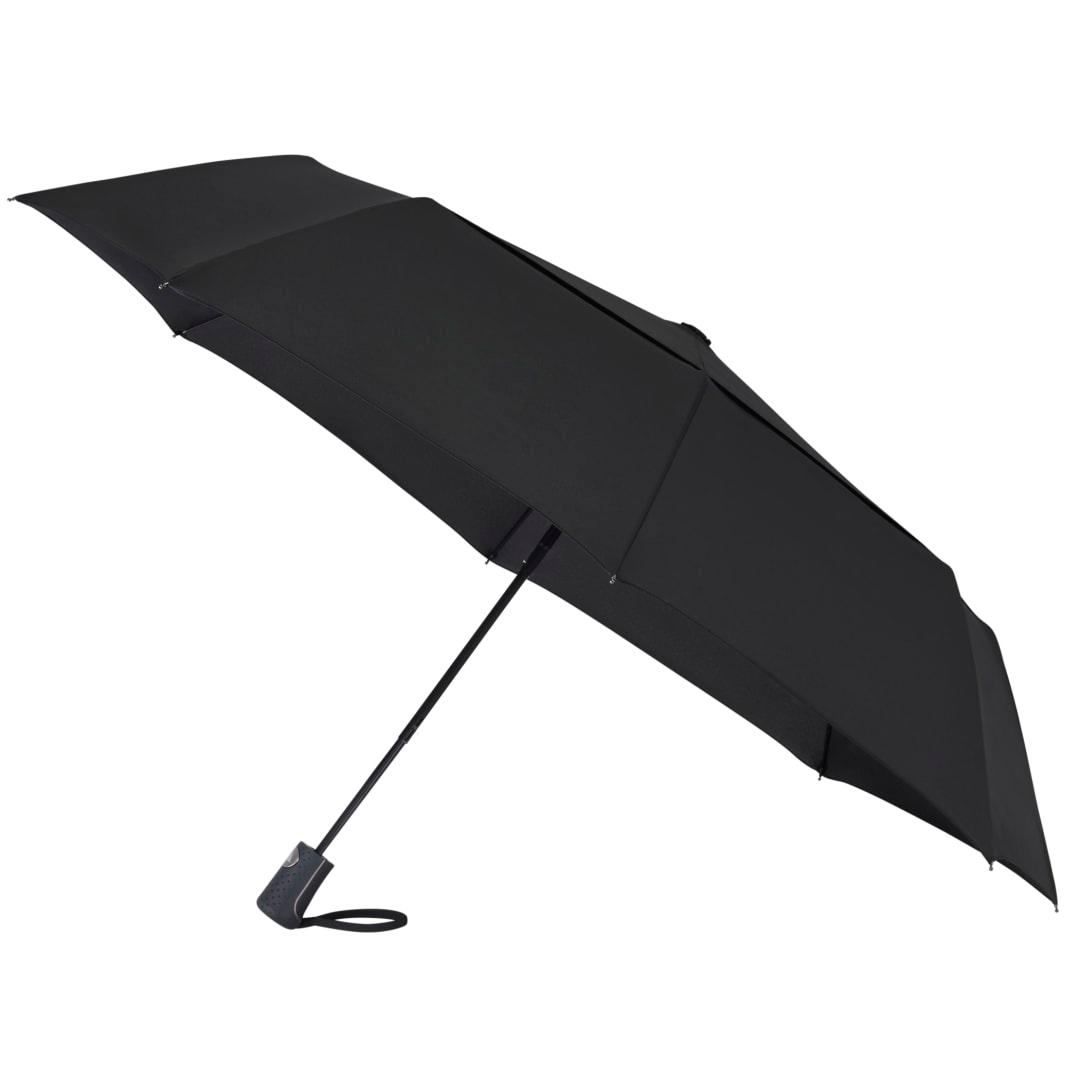 46 Recycled auto open umbrella Black miniatura 7