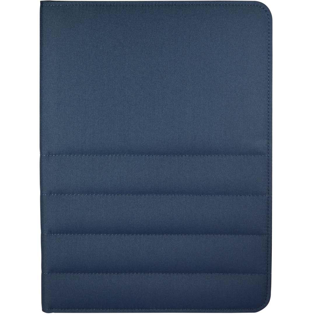 Puffer zippered padfolio with fsc© recycled paper Grey miniatura 8