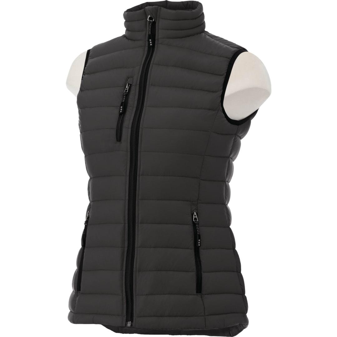 Womens whistler light down vest Black miniatura 19