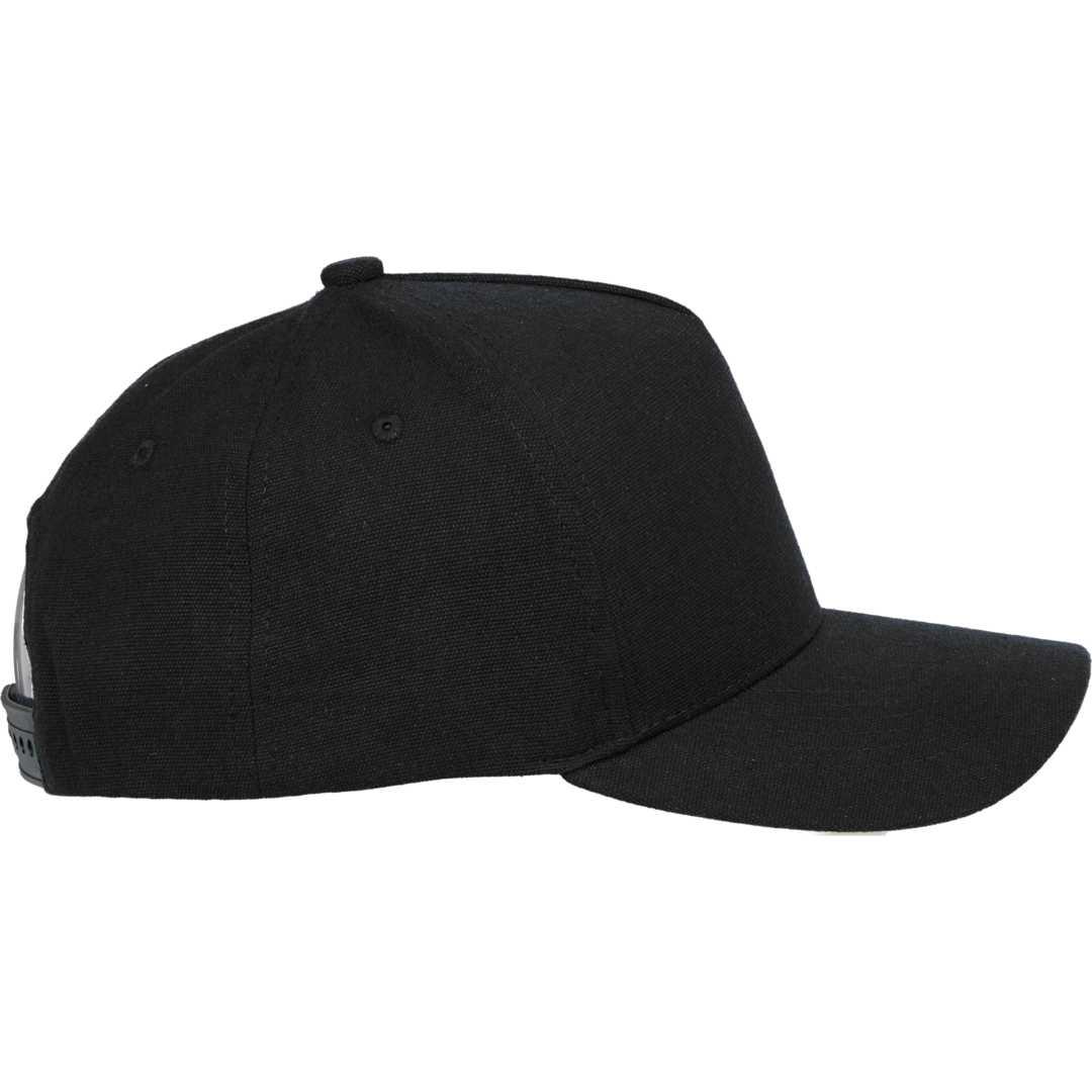 Recycled cotton canvas 5 panel ballcap - unisex Navy Blue miniatura 25