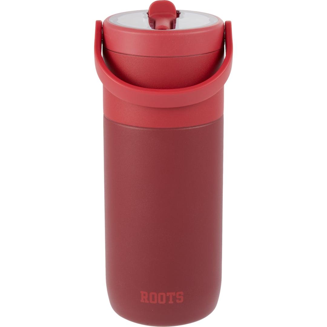 Roots ceramic lined travel tumbler w/ straw 20oz Cream miniatura 22