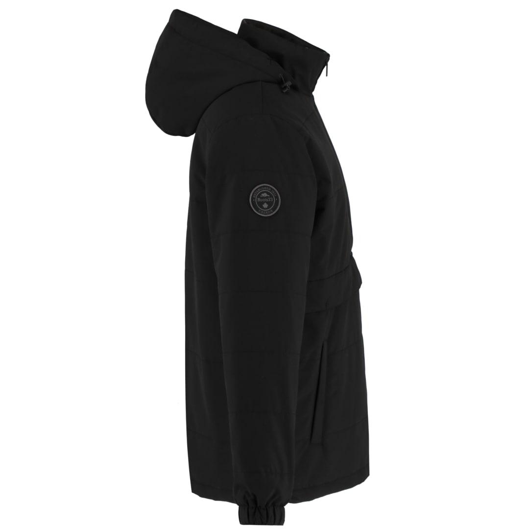 Roots73 albany eco insulated half zip - unisex Black miniatura 5